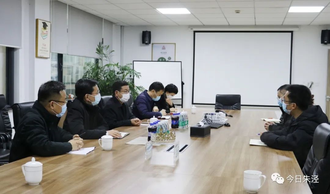 区委书记胡卫国来我司调研企业疫情防控工作和复工复产情况(图8)