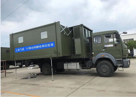 上海飞域推出移动P2、P3实验室(图2)